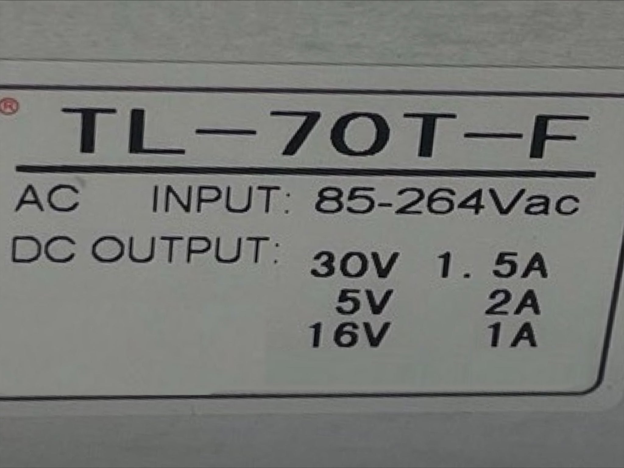 Fuente de Poder 24V  para Plotter de Corte