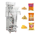 Máquina de empaque multifuncional para llenado y sellado 500 a 100g, papas fritas, granos.