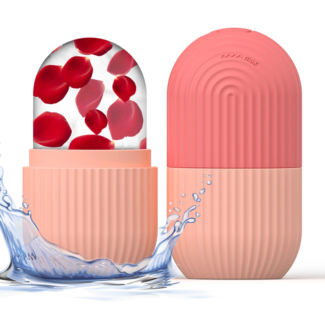 Rodillo de Hielo Facial de Silicona para Cuidado de la Piel y Belleza (1 pza)