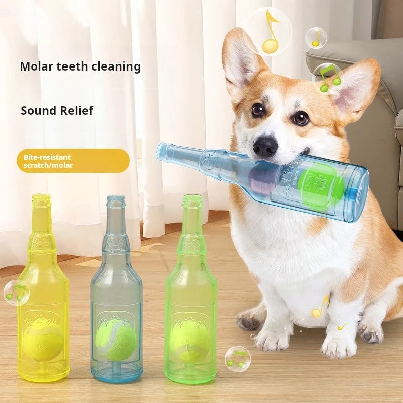 Juguete Interactivo "Crunchy Bottle"