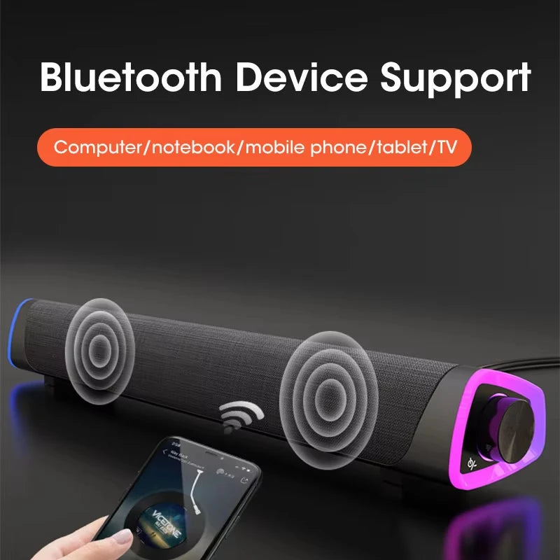 Barra de Sonido Premium Bluetooth 5.0