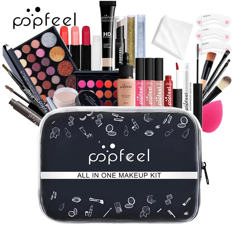 Kit de Maquillaje Completo POPFEEL "All-In-One"