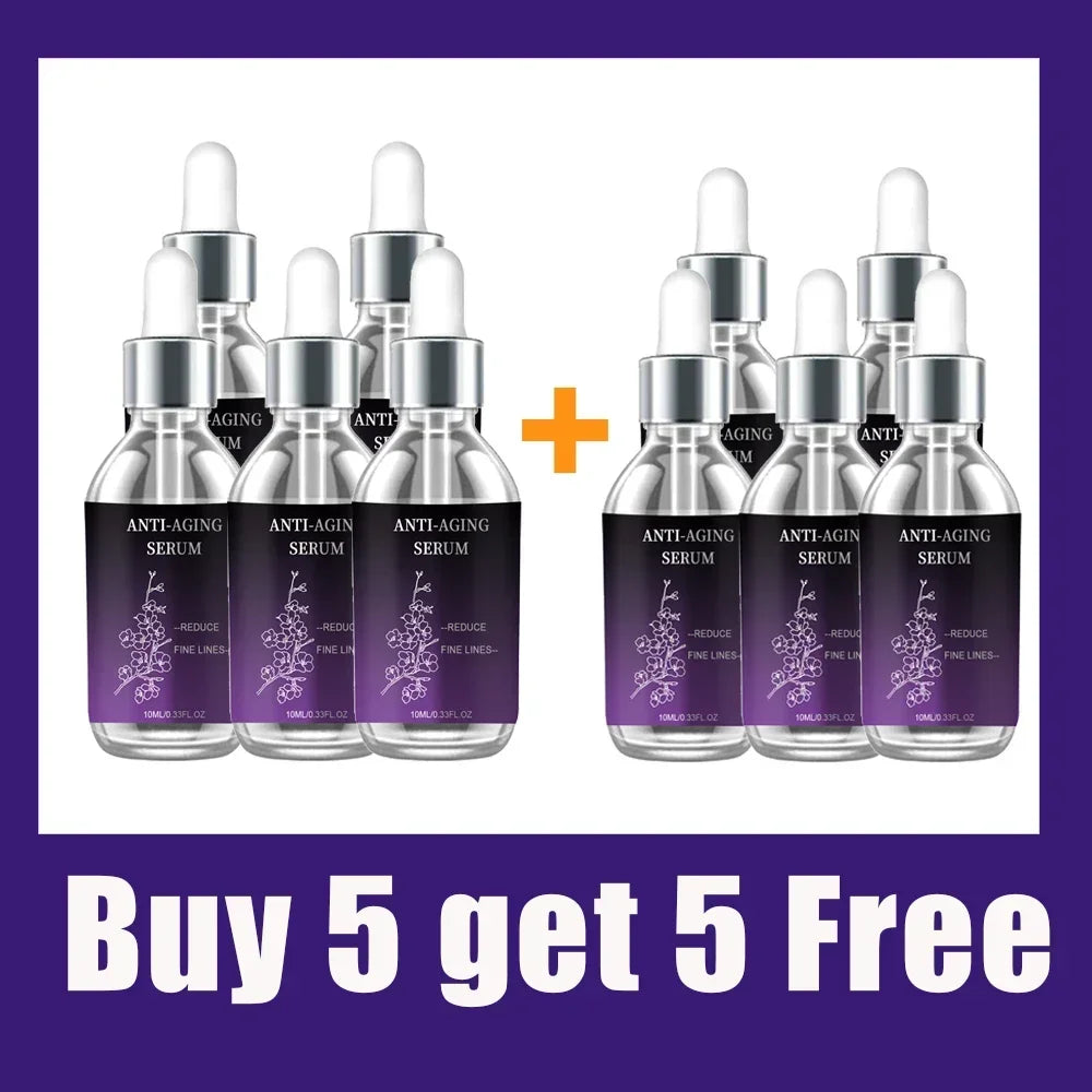 Set de Sueros Faciales Antiedad (7 pzas) – Con Ácido Hialurónico