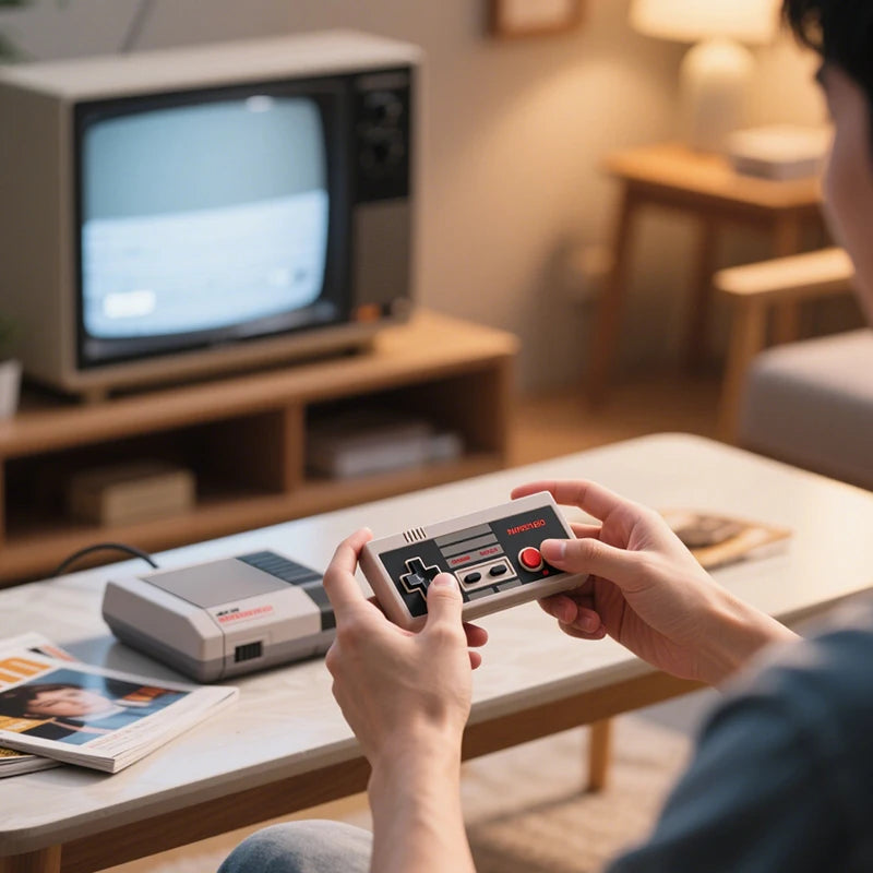 Mini Game Stick Retro HDMI – Consola 8-Bits con 620 Juegos Clásicos y 2 Controles Inalámbricos