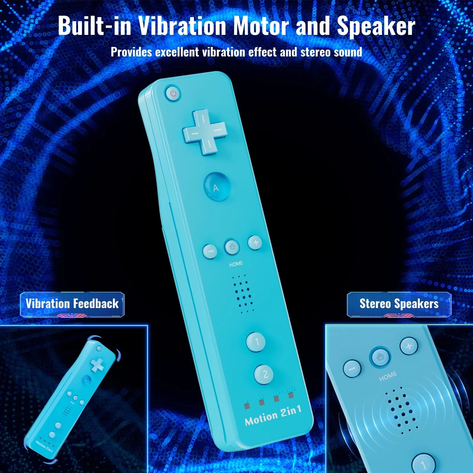 Control Remoto para Nintendo Wii / Wii U (Marca Bonacell)
