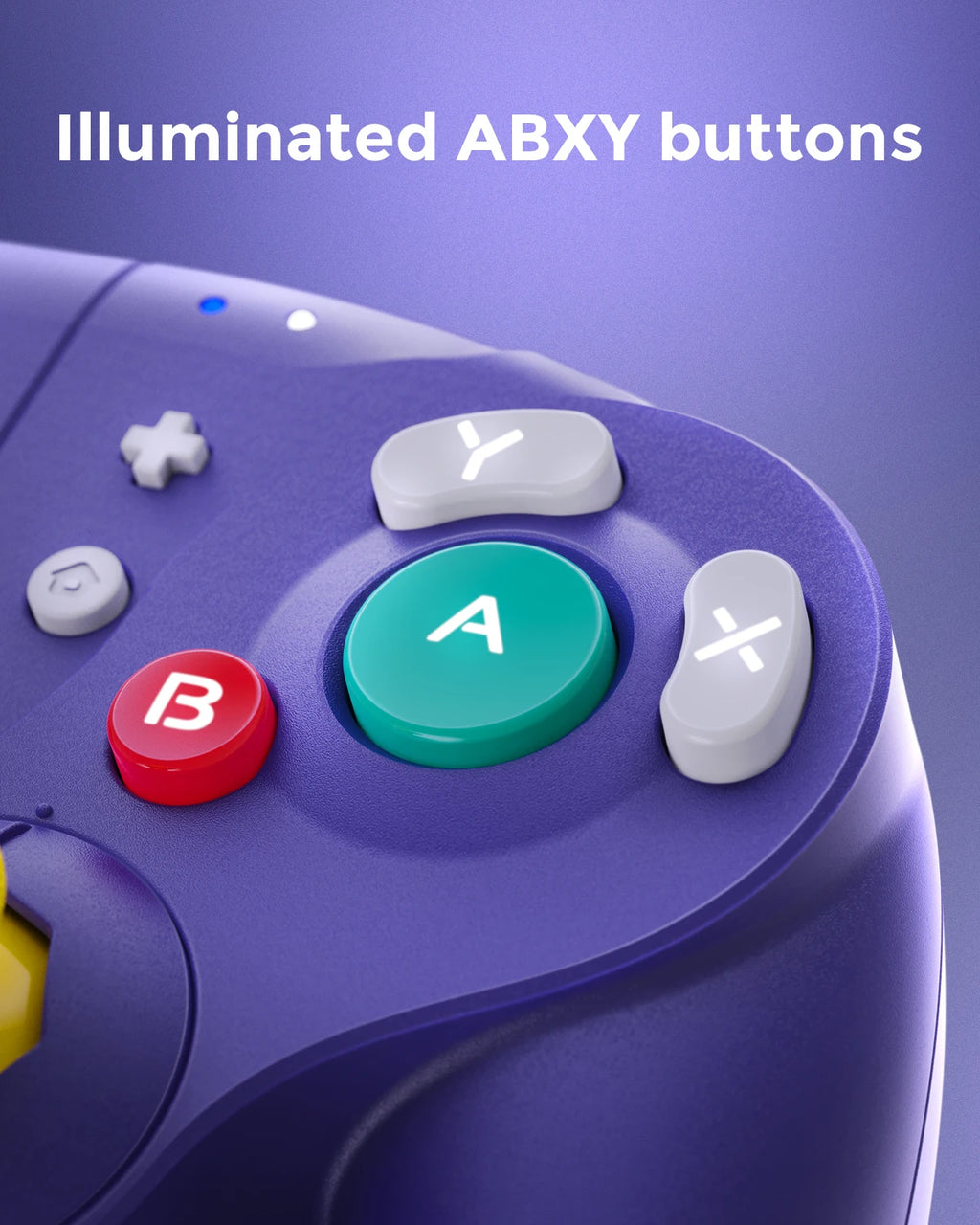 NYXI Wizard Wireless Joy-pad – Control Ergonómico para Nintendo Switch / OLED / Lite con Joysticks de Efecto Hall (Anti-Drift)