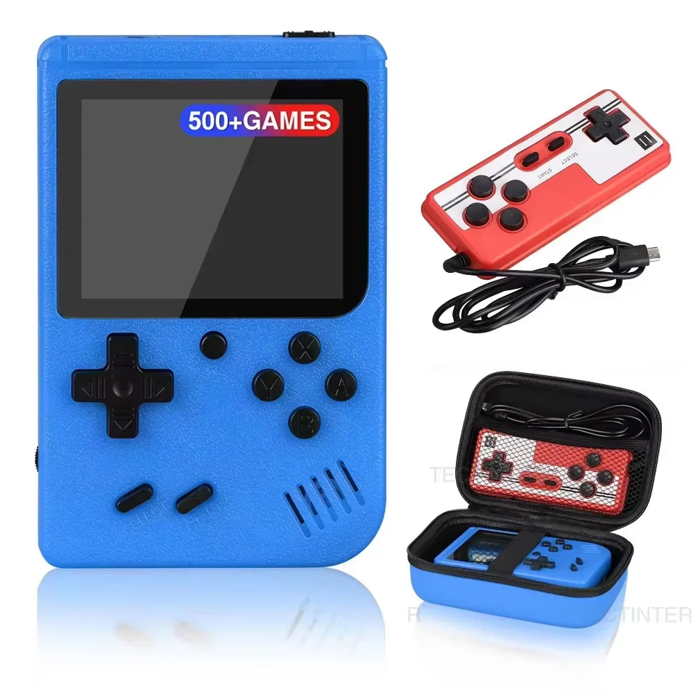Mini Consola Retro Portátil – Pantalla 2.4" con 500 Juegos Clásicos Integrados