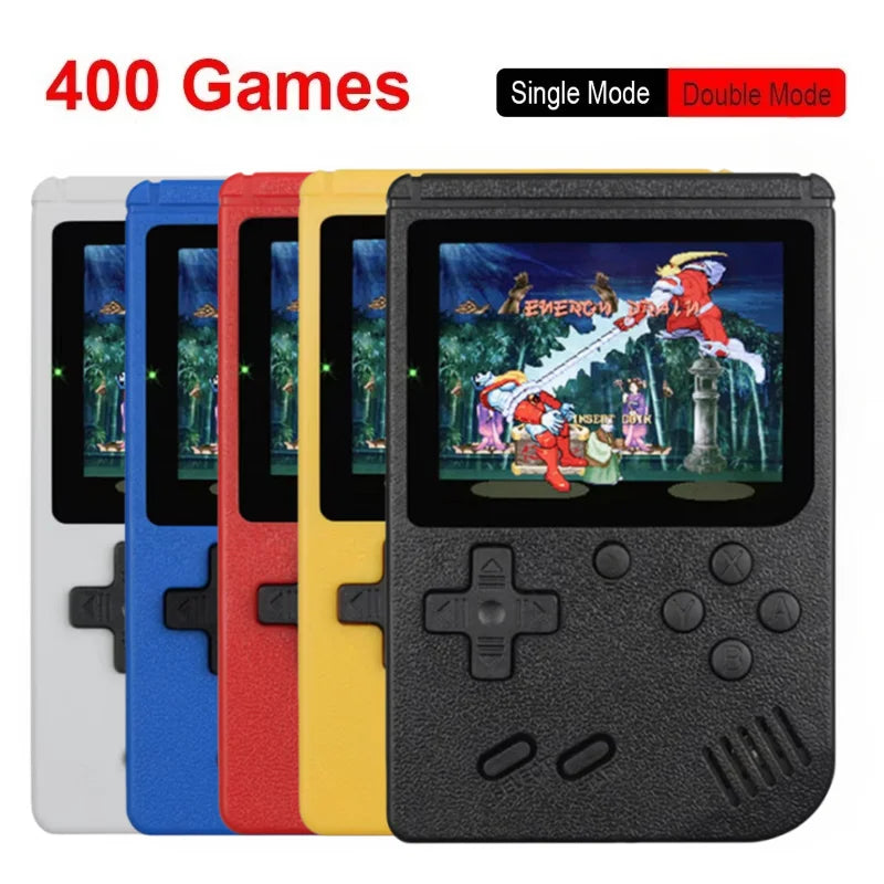 Consola Retro Pro 400 en 1 – Pantalla LCD Color de 3.0 Pulgadas