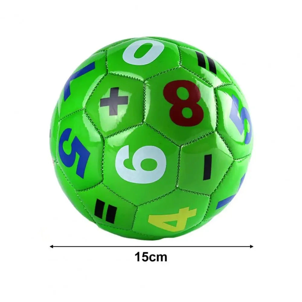 Mini Balón de Fútbol Educativo (15cm)
