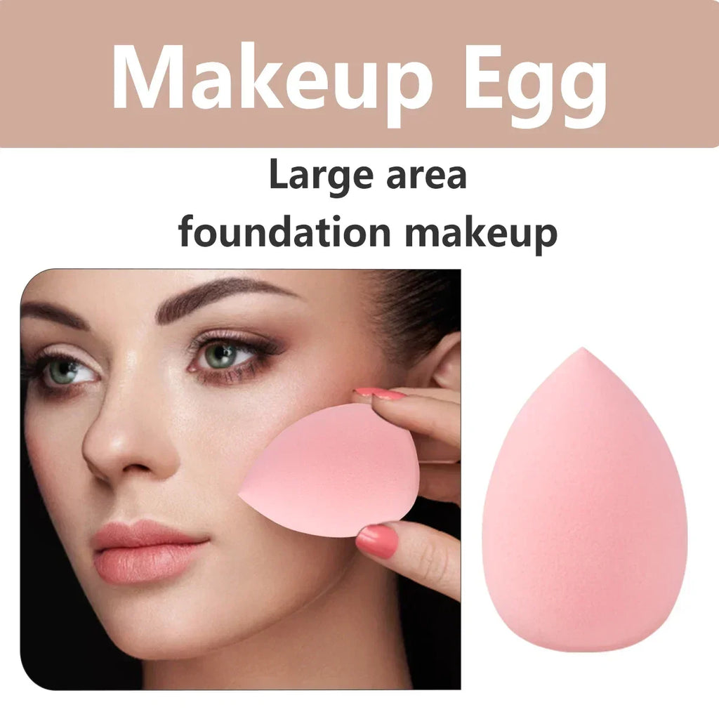 Set Profesional de Maquillaje (20-32 pzs) – Brochas, Esponjas, Diadema y Accesorios