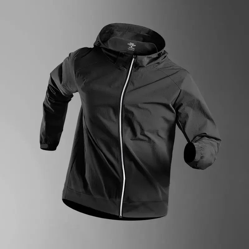Chaqueta Deportiva con Capucha para Hombre de Secado Rápido