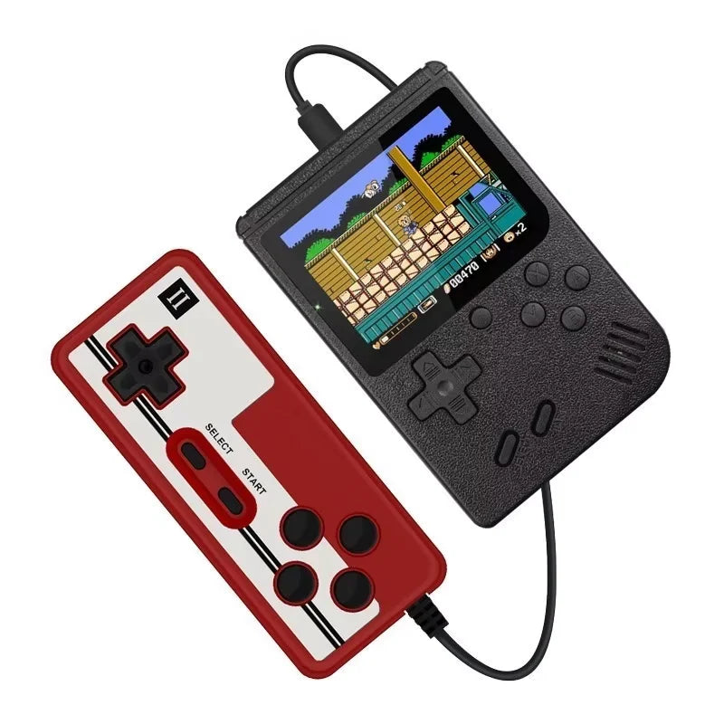 Mini Consola Retro Portátil – Pantalla 2.4" con 500 Juegos Clásicos Integrados