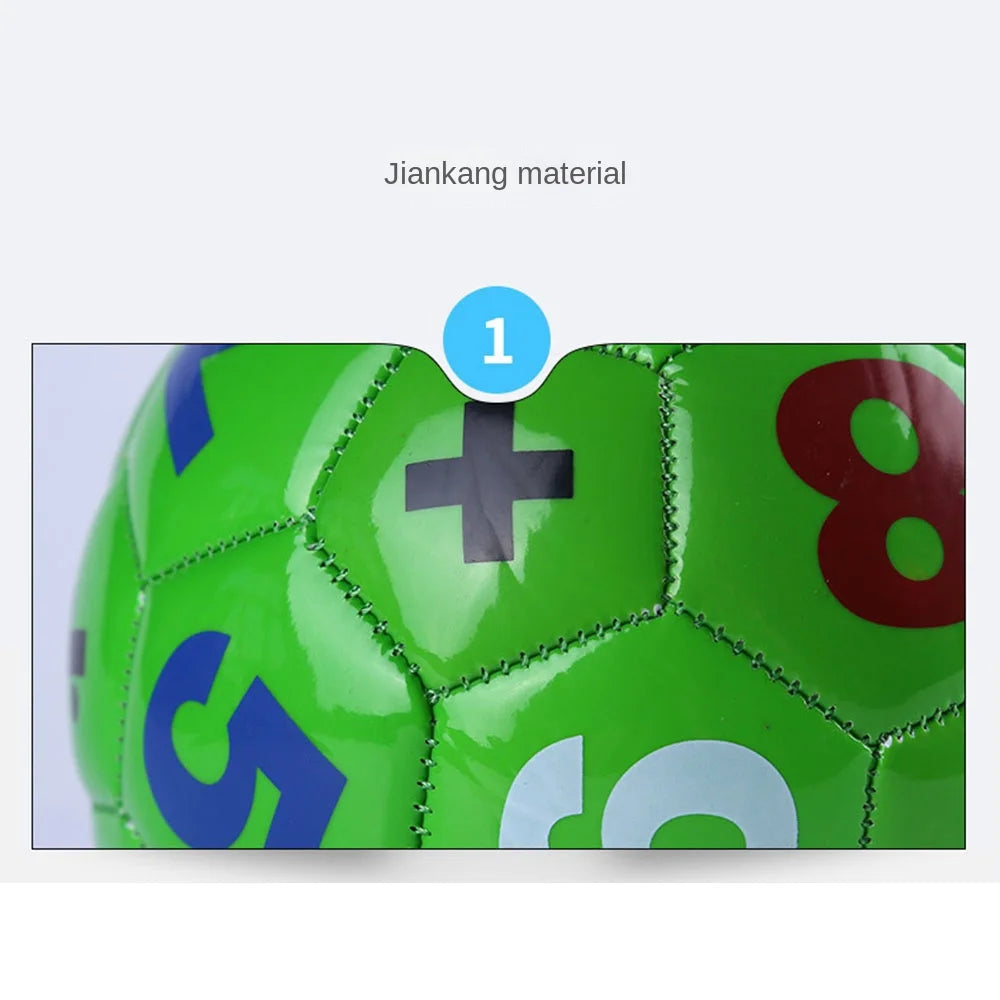 Mini Balón de Fútbol Educativo (15cm)