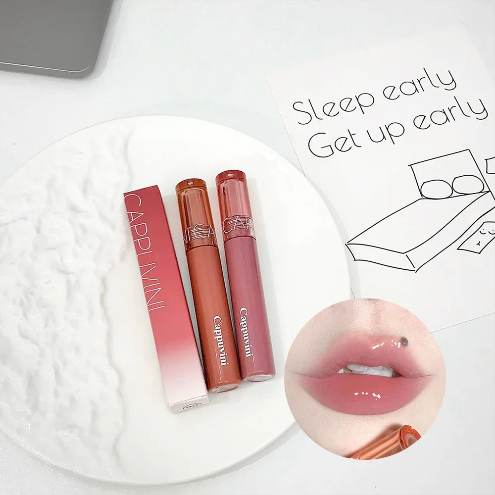 Brillo Labial Cappuvini Jelly Mirror – Efecto Espejo, Hidratación Profunda