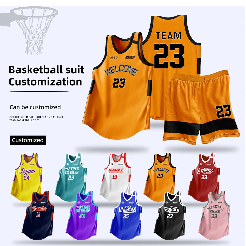 Jersey de Básquetbol Personalizado para Adultos y Niños