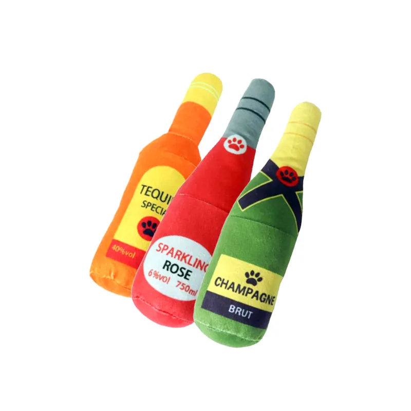 Juguete de Peluche para Perro "Bottle Joy"