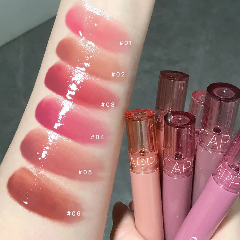 Brillo Labial Cappuvini Jelly Mirror – Efecto Espejo, Hidratación Profunda