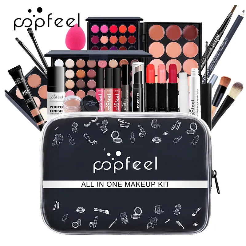 Kit de Maquillaje Completo POPFEEL "All-In-One"