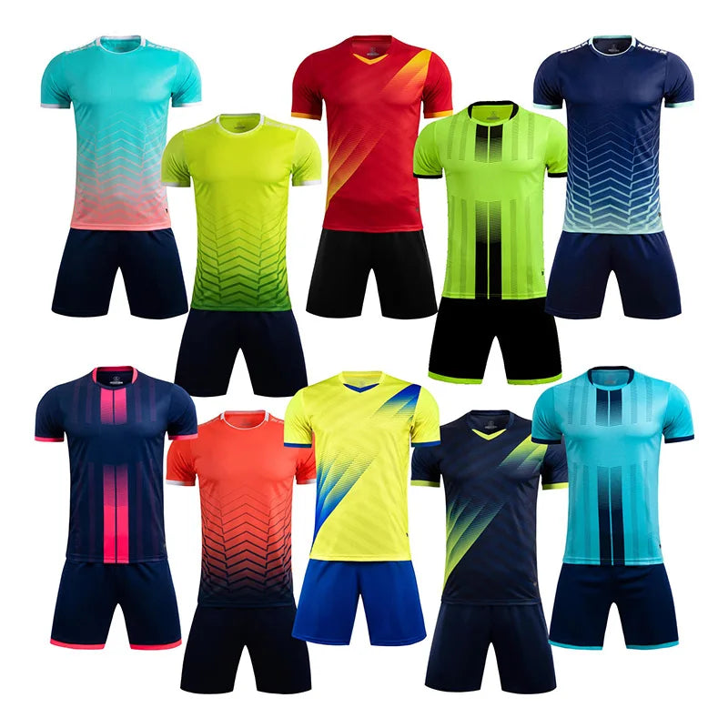 Kit de Uniforme de Fútbol Personalizado para Adultos y Niños