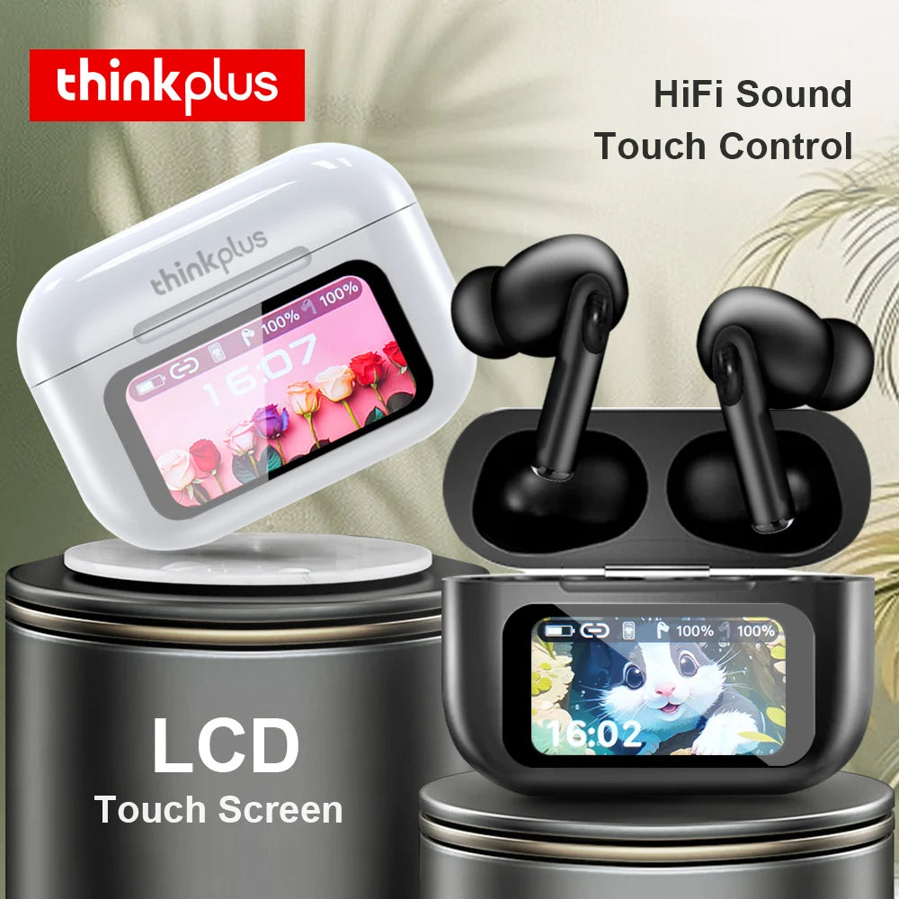 Audífonos Thinkplus TWS con Pantalla Táctil Full Color
