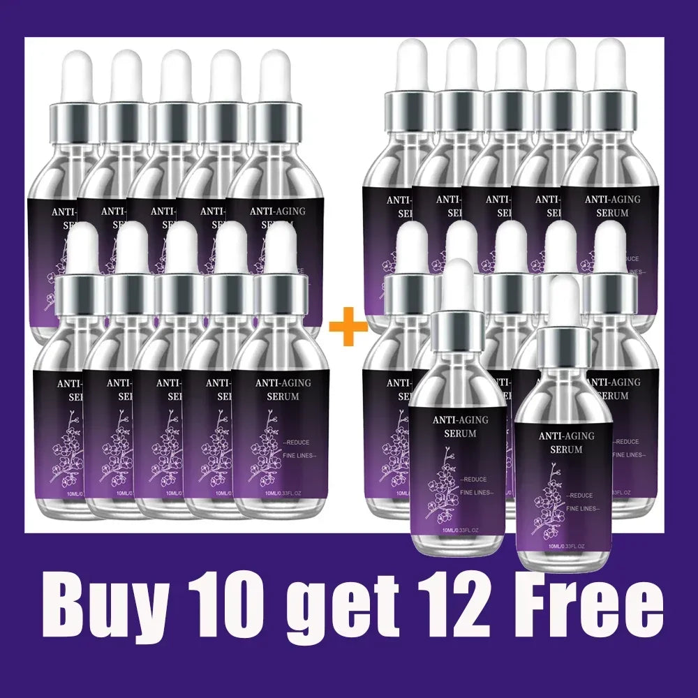 Set de Sueros Faciales Antiedad (7 pzas) – Con Ácido Hialurónico