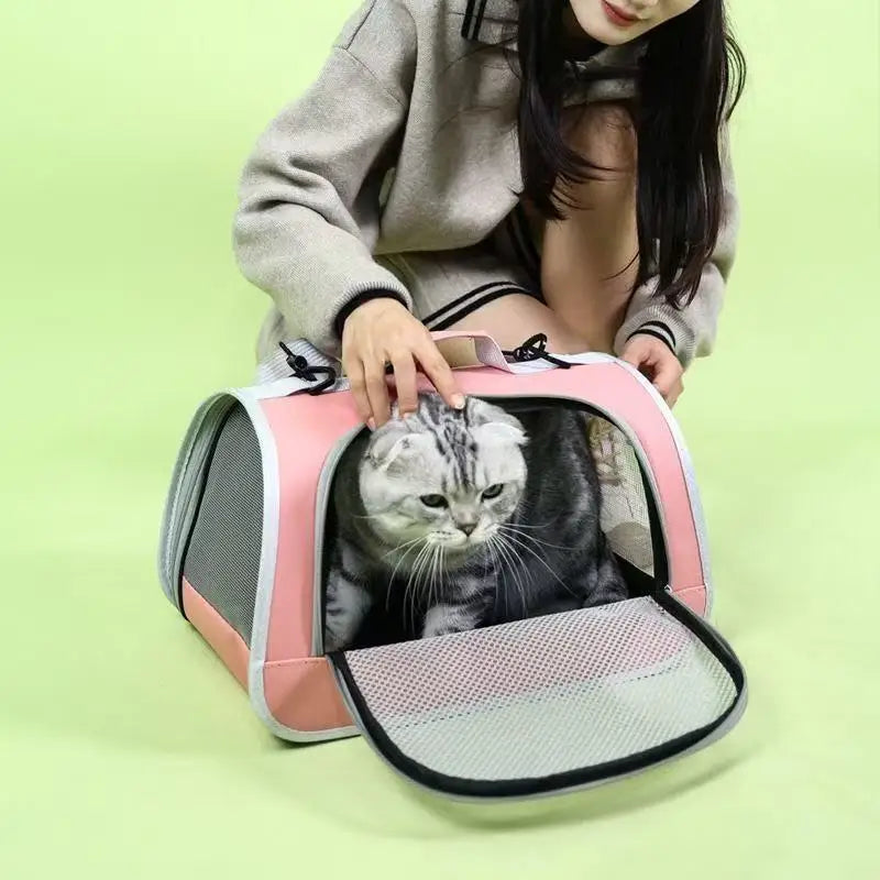Transportadora Portátil para Mascotas