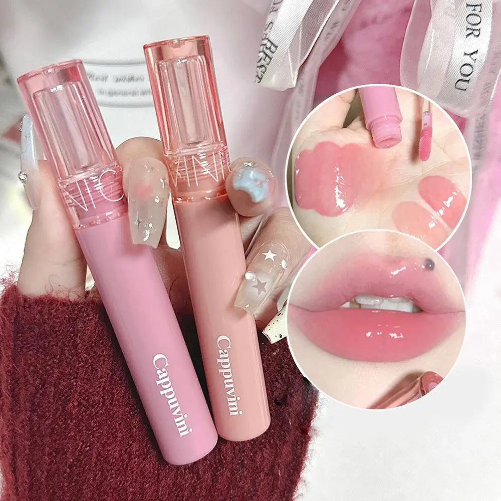 Brillo Labial Cappuvini Jelly Mirror – Efecto Espejo, Hidratación Profunda