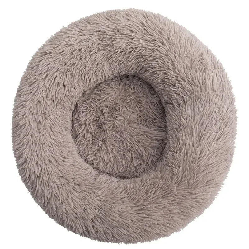 Cama Premium "Nube" para Mascotas – Felpa Ultra Suave, Térmica y Relajante