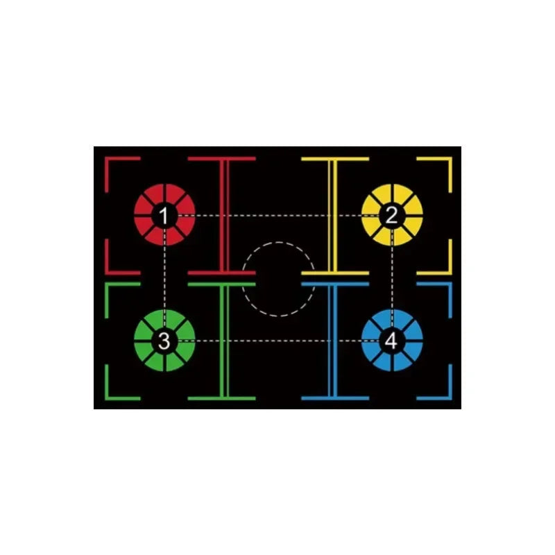 Tapete de Entrenamiento de Básquetbol