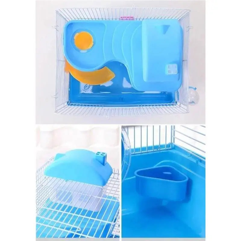 Jaula Castillo para Hámster de 2 Niveles