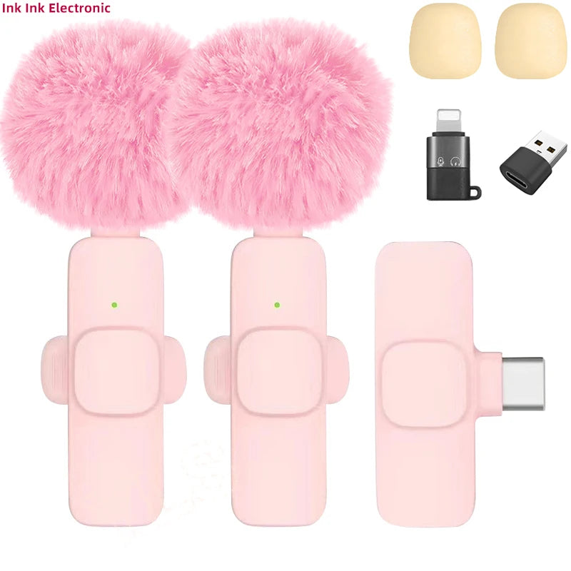 Micrófono Lavalier Inalámbrico Profesional